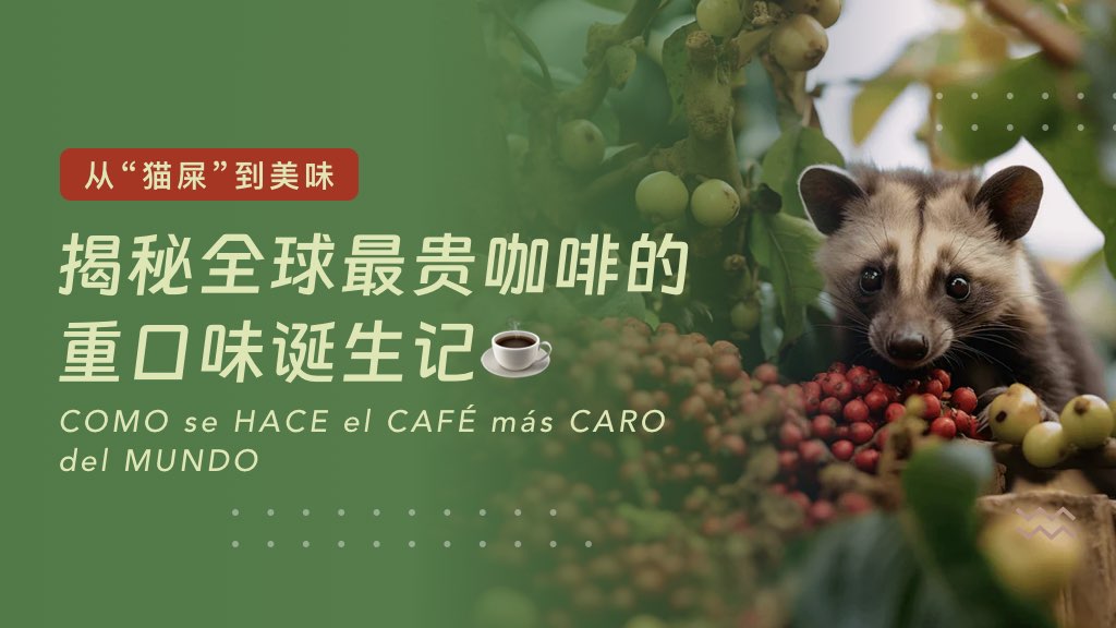 从“猫屎”到美味：揭秘全球最贵咖啡的重口味诞生记☕